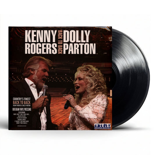 Kenny Rogers & Dolly Parton - Back To Back -  {vinyl LP}