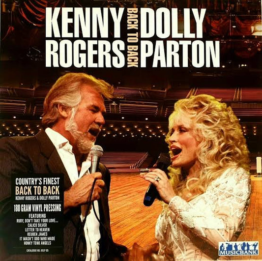 Kenny Rogers & Dolly Parton - Back To Back -  {vinyl LP}