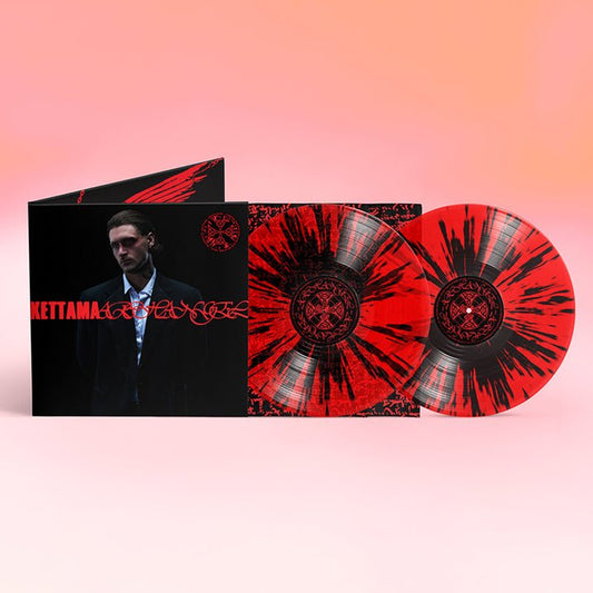 Kettama - Archangel - Red & Black Splatter (Vinyl LP Record)
