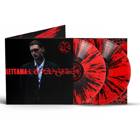 Kettama - Archangel - Red & Black Splatter (Vinyl LP Record)