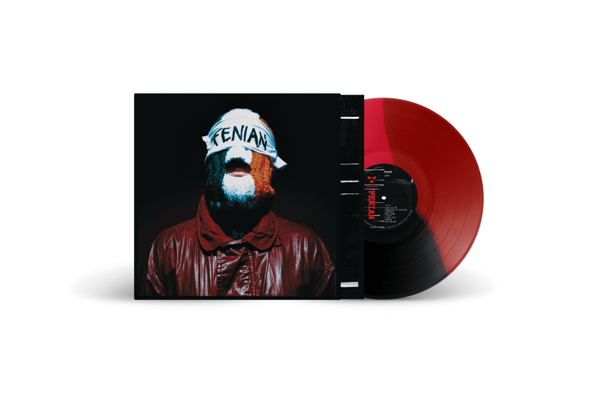 KNEECAP - FENIAN - Red & Black  {vinyl LP}