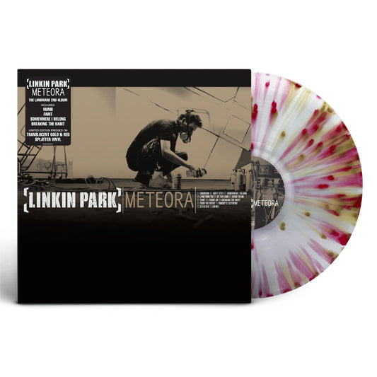Linkin Park - Meteora - Translucent Gold & Red Splatter {vinyl LP}
