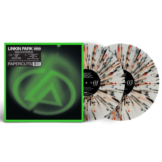 Linkin Park - Papercuts - Black & Red Splatter {vinyl LP}