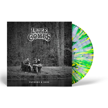 Luke Combs - Fathers & Sons - Yellow & Green Splatter  {vinyl LP}