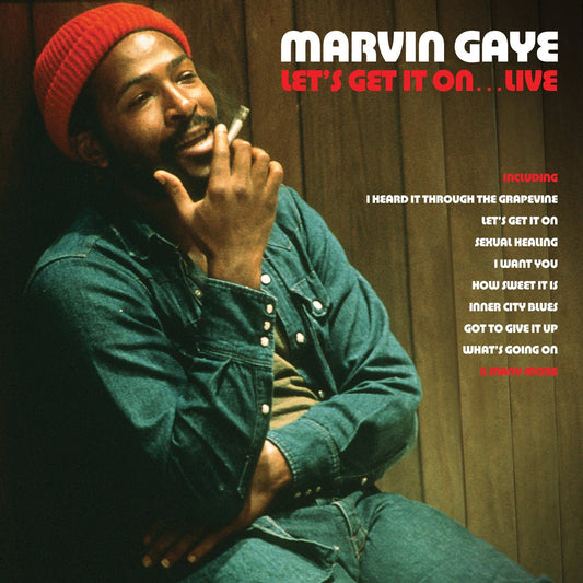 Marvin Gaye – Let’s Get It On… Live - Red - Vinyl LP Record