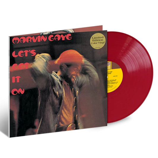 Marvin Gaye - Let's Get It On - Red Vinyl LP Record