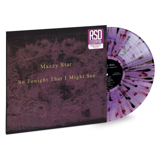Mazzy Star - So Tonight That I Might See - Violet Smoke with Purple & Black Splatter {vinyl LP}