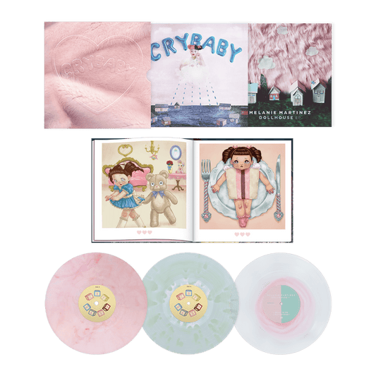 Melanie Martinez - Cry Baby + Dollhouse (10th Anniversary Edition) - Tricolour Vinyl LP Boxset{vinyl LP}