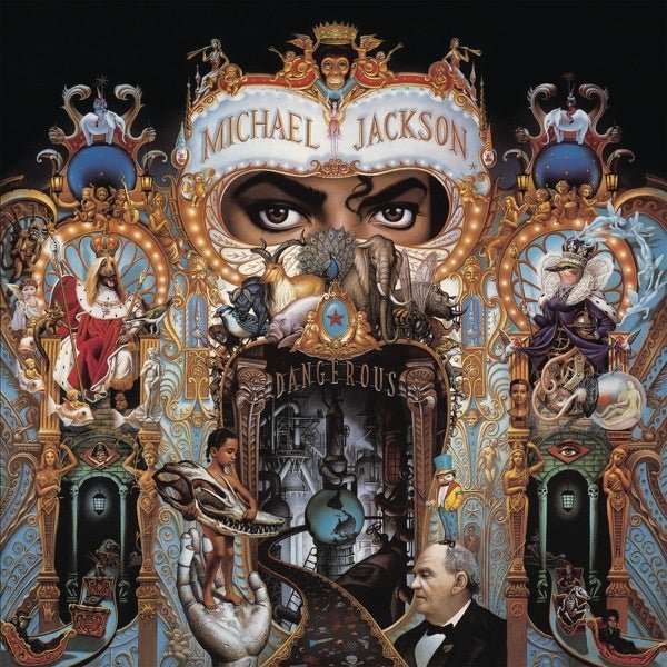 Michael Jackson - Dangerous - Limited Edition Red  {vinyl LP}