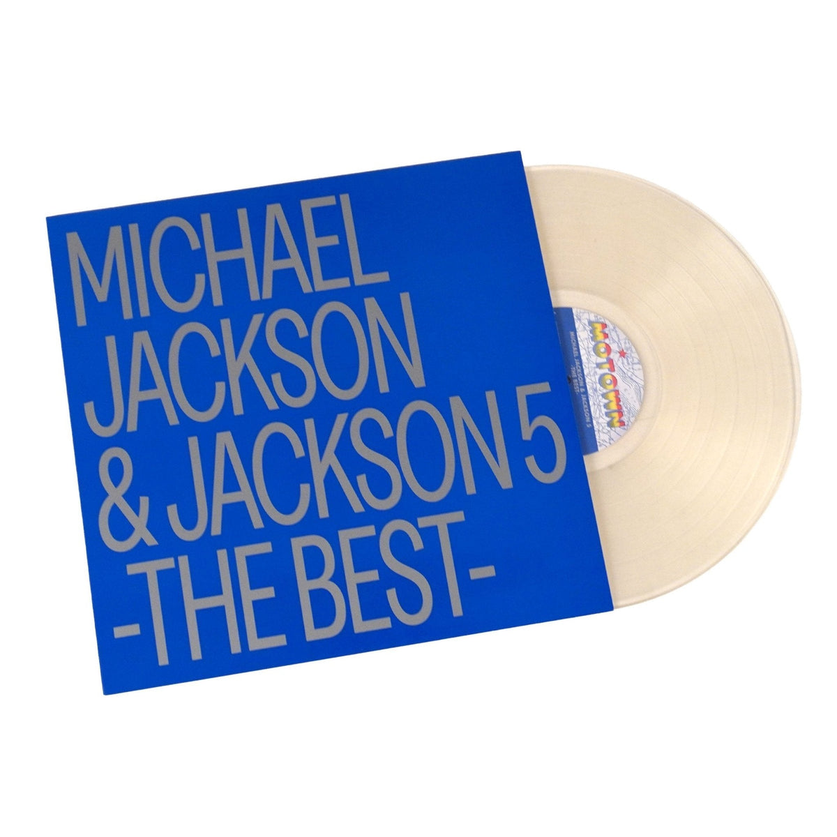 Michael Jackson & Jackson 5 - The Best - Milky Clear Vinyl LP Record