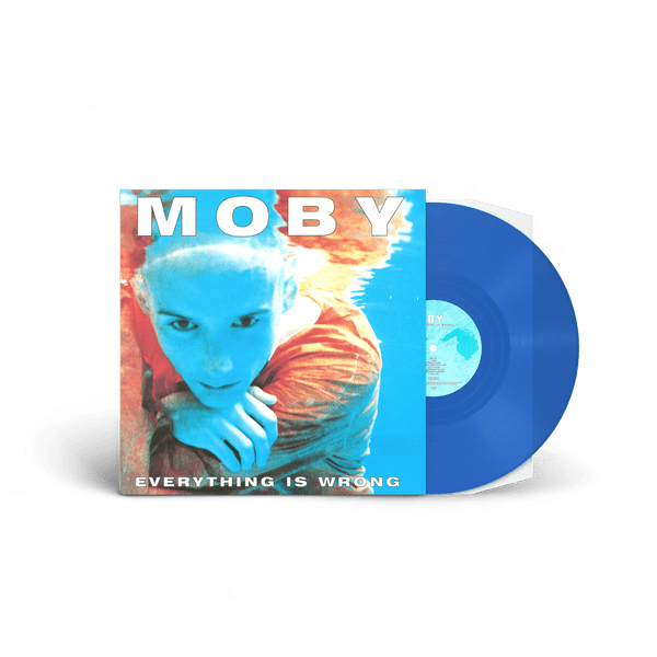 Moby - Everything is Wrong - Light Blue {vinyl LP}