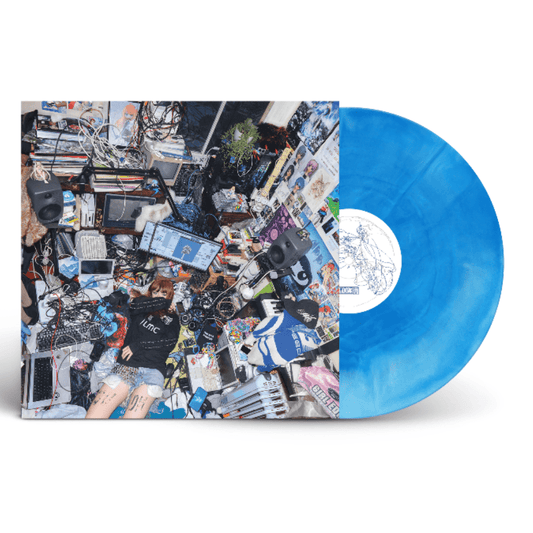 Ninajirachi - I Love My Computer - Blue & White Galaxy {vinyl LP}
