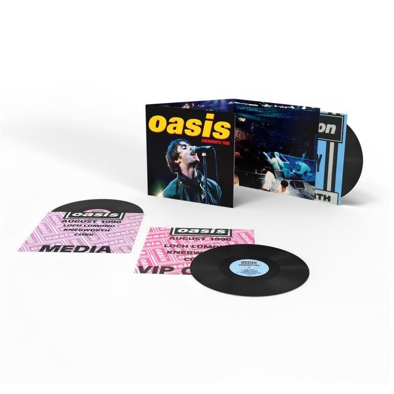 Oasis - Knebworth 1996 - {vinyl LP}