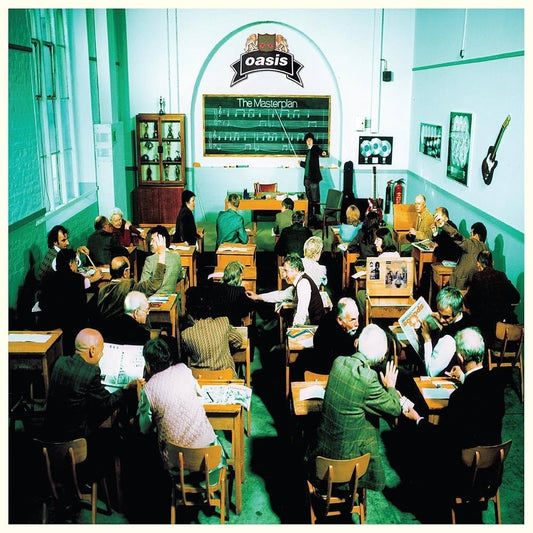 Oasis - The Masterplan - 25th Anniversary Silver {vinyl LP}