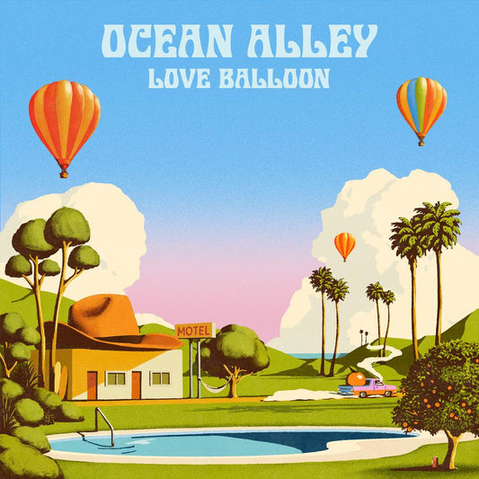 Ocean Alley - Love Balloon - Blue & Clear Smoke {vinyl LP}