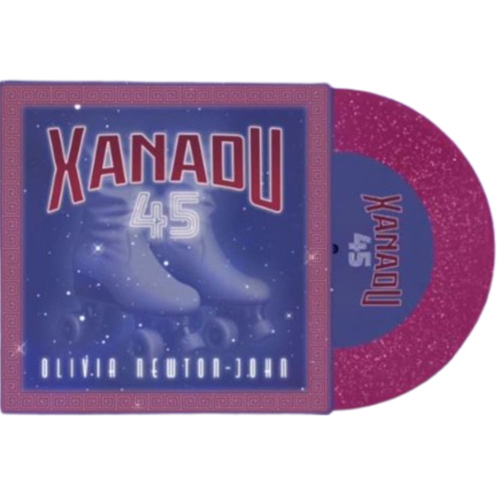 Olivia Newton John - Xanadu Live and Remixed - RSD Black Friday 2025 Glittery Purple Vinyl 7" Single