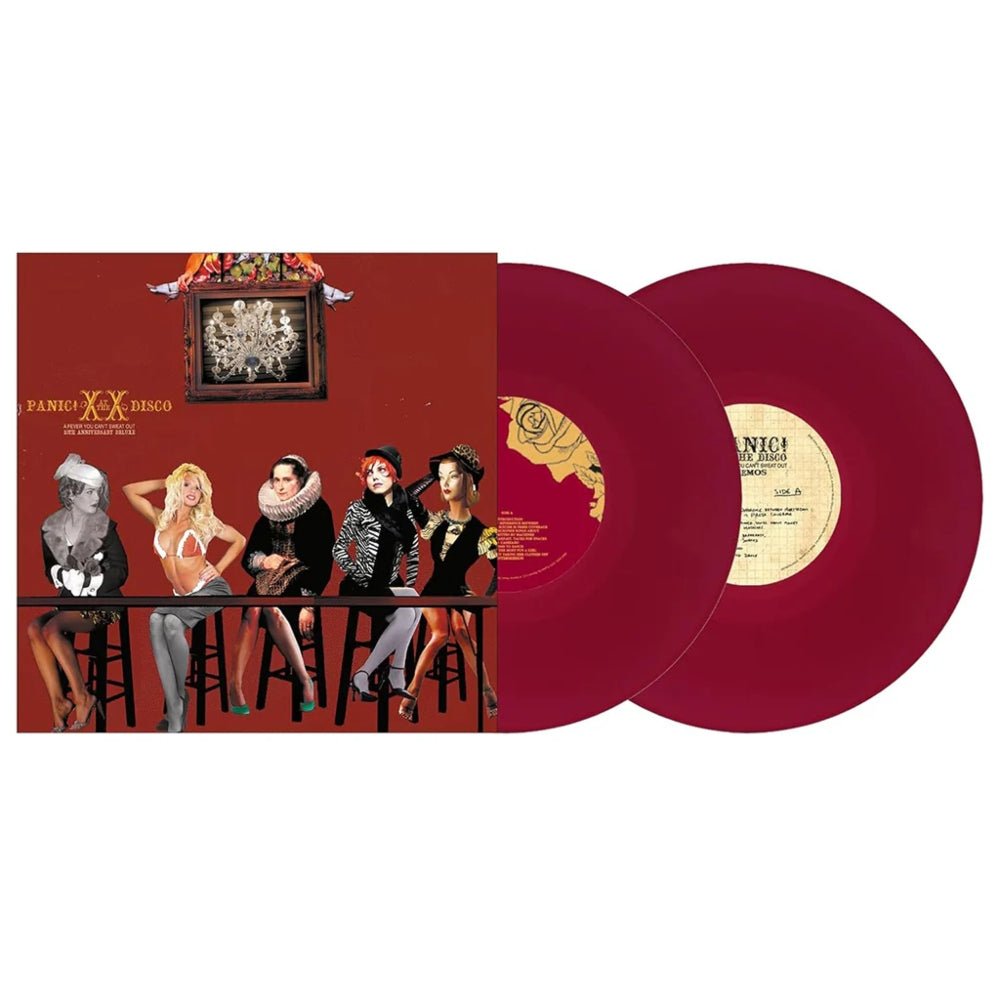 Panic! At The Disco - A Fever You Can't Sweat Out - Translucent Red {vinyl LP}