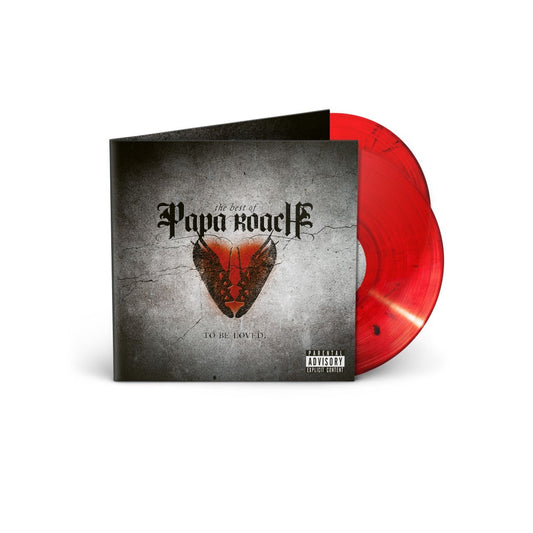 Papa Roach – The Best Of Papa Roach: To Be Loved - Red Splatter {vinyl LP}