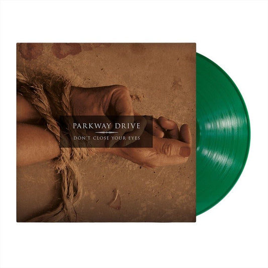 Parkway Drive - Don't Close Your Eyes - Opaque Green {vinyl LP}