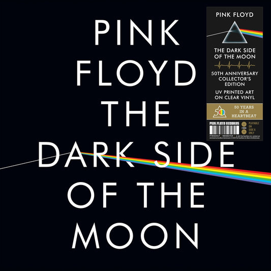 Pink Floyd - The Dark Side Of The Moon - 50th Anniversary Printed Clear {vinyl LP}
