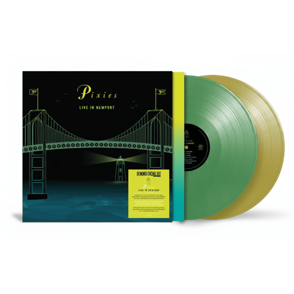Pixies - Live In Newport - RSD 2026 Green & Yellow {vinyl LP}