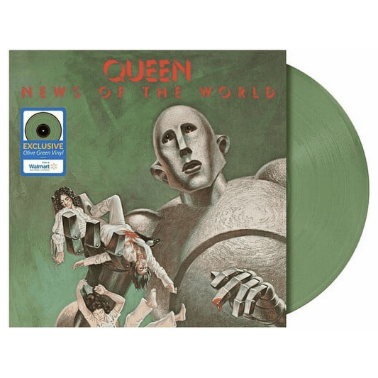 Queen - News Of The World - Olive Green {vinyl LP}