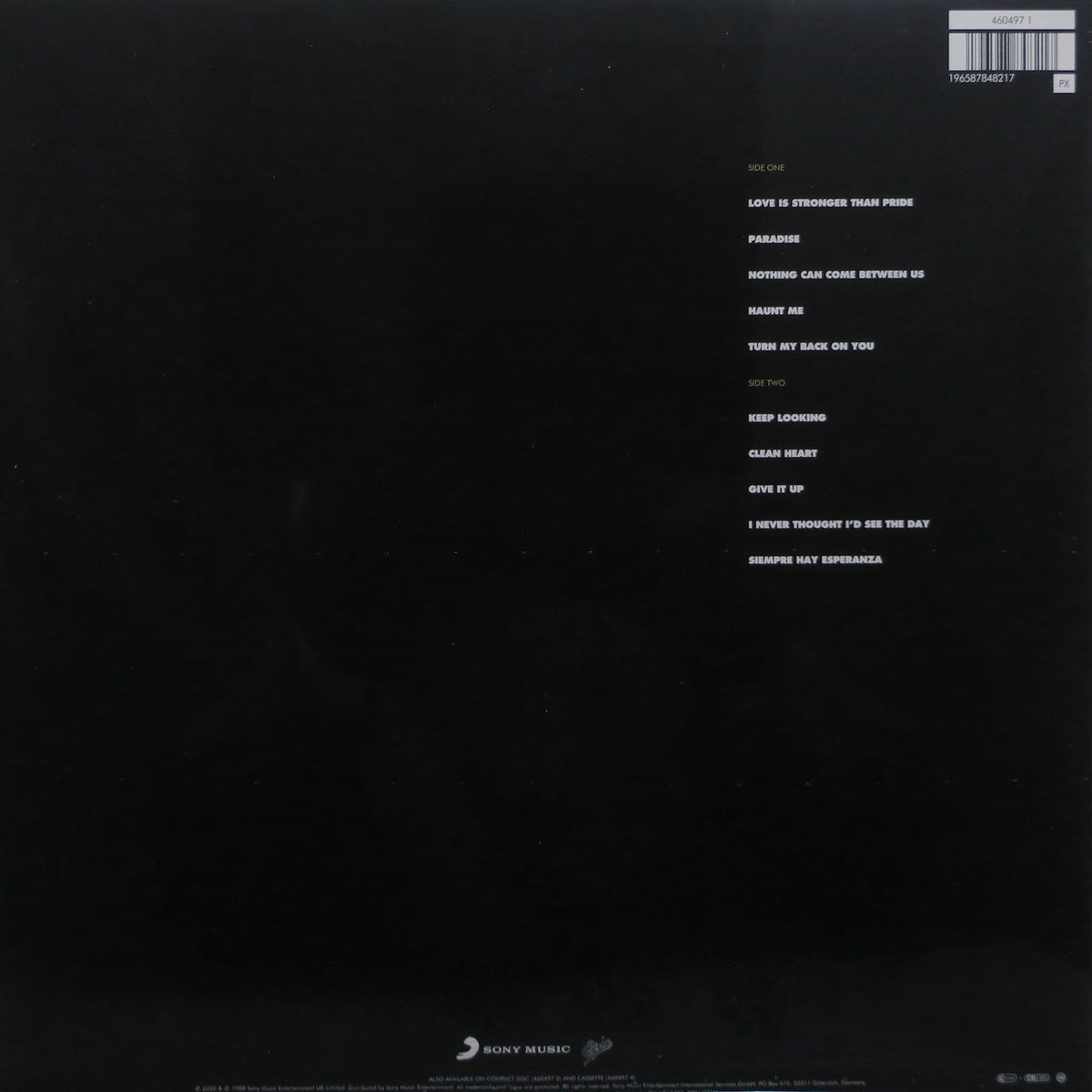 Sade - Stronger Than Pride - Vinyl LP Record