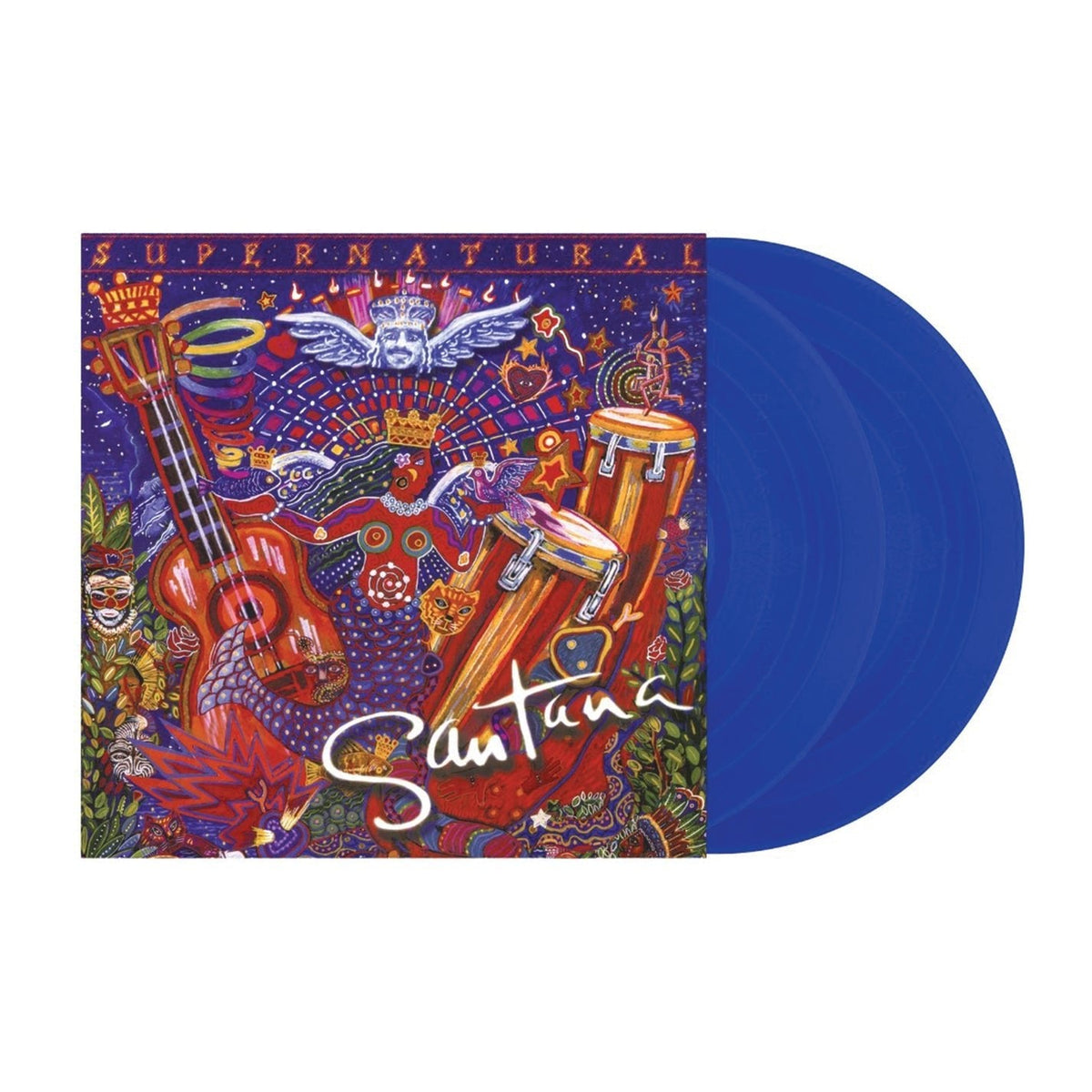 Santana - Supernatural - Blue{vinyl LP}