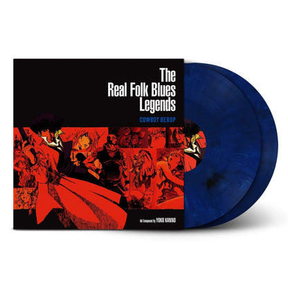 Seatbelts - Cowboy Bebop: The Real Folk Blues Legends - Dark Blue Marble {vinyl LP}