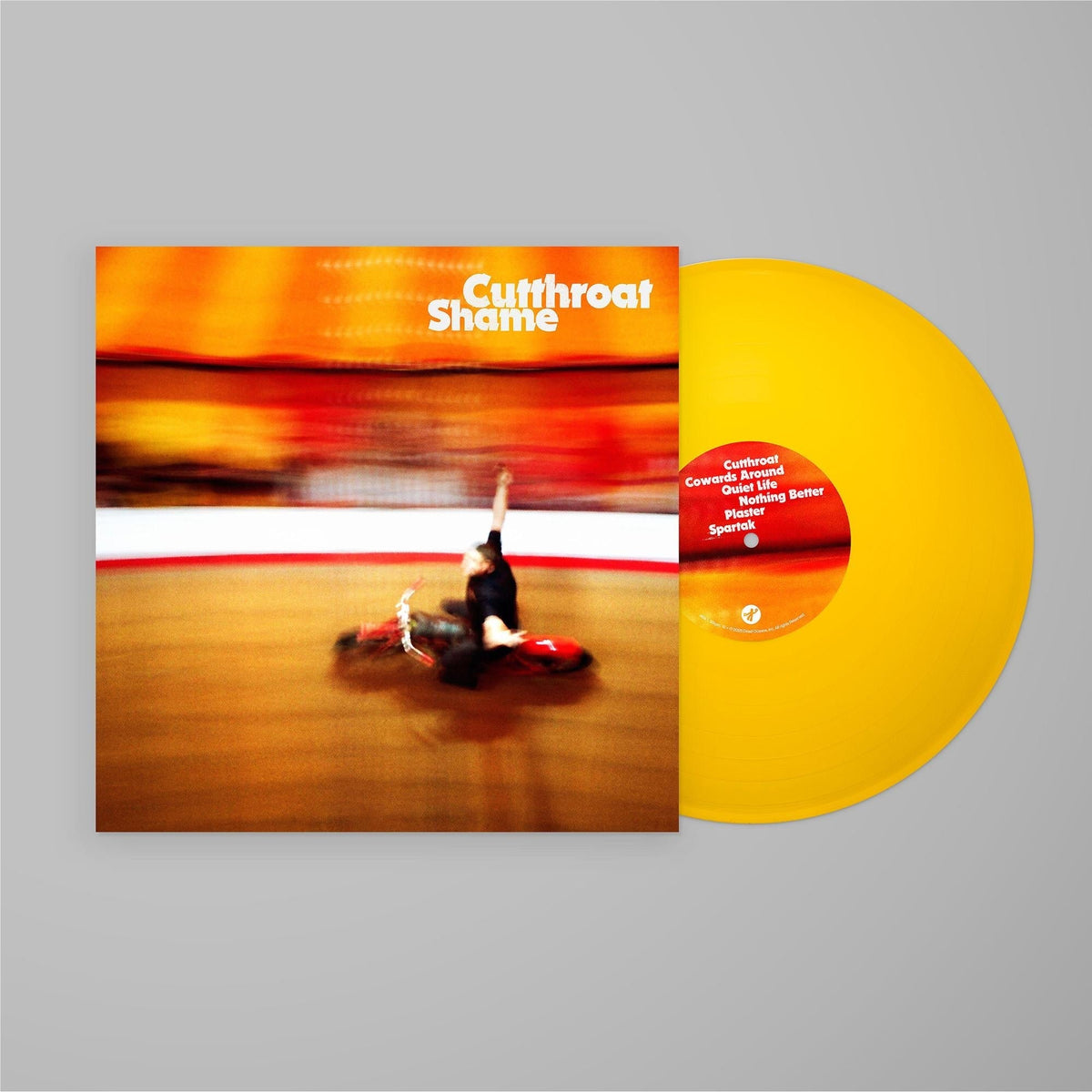 Shame - Cutthroat - ‘Hot Shots’ Coloured {vinyl LP}