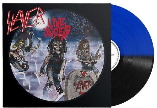 Slayer - Live Undead LP (Black & Blue Split Colored Vinyl)