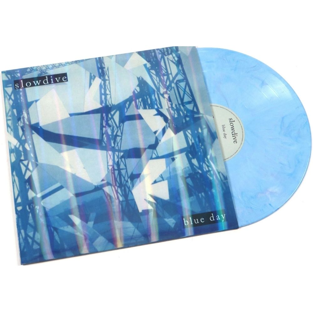 Slowdive - Blueday - Blue and White Marbled{vinyl LP}