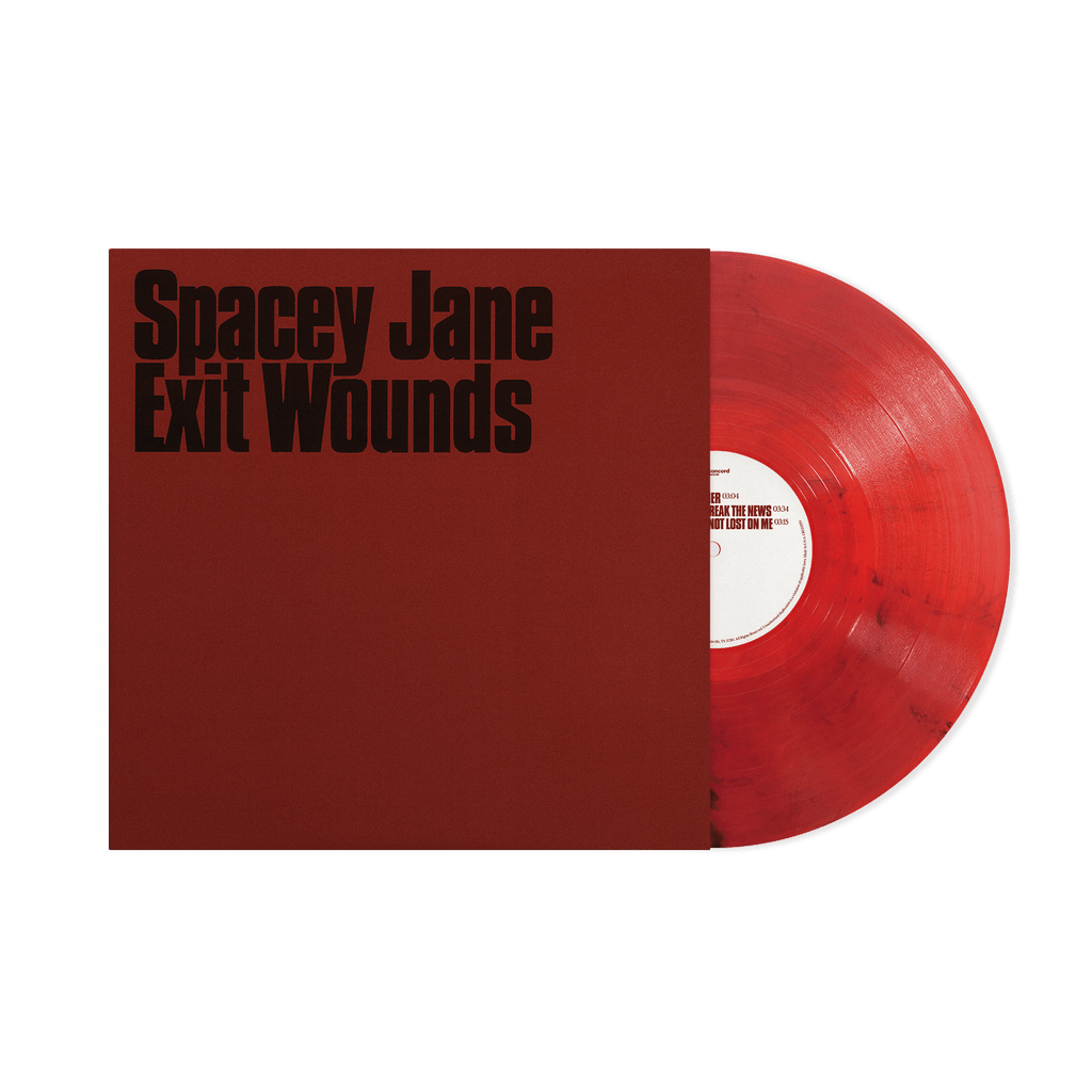 Spacey Jane - Exit Wounds - Red Opaque Marble {Vinyl LP}