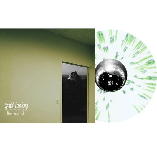 Spanish Love Songs - A Brief Intermission In The Flattening Of Time - White with Green Splatter {vinyl LP}