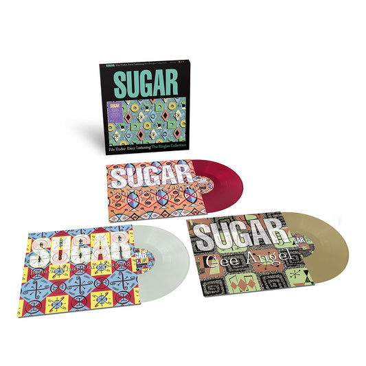 Sugar - File Under Easy Listening (The Singles Collection) - RSD 2026 Red, Clear & Copper {vinyl LP}