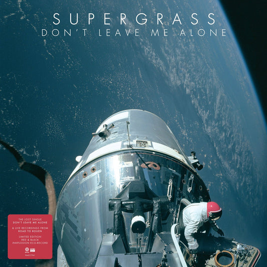 Supergrass - Don't Leave Me Alone - RSD 2026 Limited Edition Red & Black Inkplosion Eco 12" Vinyl Record{vinyl LP}