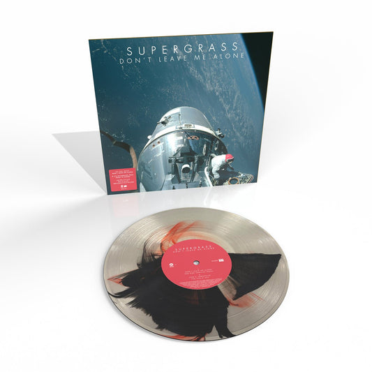 Supergrass - Don't Leave Me Alone - RSD 2026 Limited Edition Red & Black Inkplosion Eco 12" Vinyl Record{vinyl LP}
