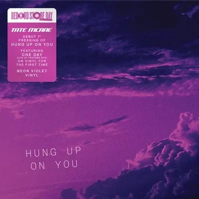 Tate McRae - Hung Up On You / One Day (Live) - RSD 2026 Neon Violet 7" Vinyl Record
