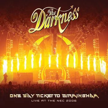 The Darkness - One Way Ticket To Birmingham: Live at The NEC -  RSD 2026 Red & Yellow {vinyl LP}