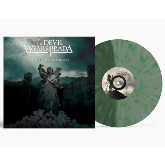 The Devil Wears Prada – Dear Love: A Beautiful Discord - 20th Anniversary - Green & Coke Bottle Clear Split with Green Splatter {vinyl LP}