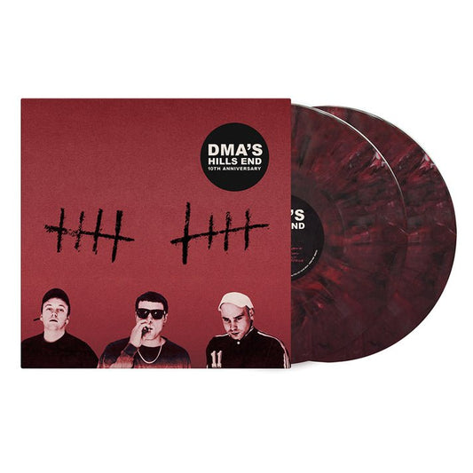 The DMA's - Hills End (10th Anniversary Expanded Edition) - Black & Red {Vinyl LP}