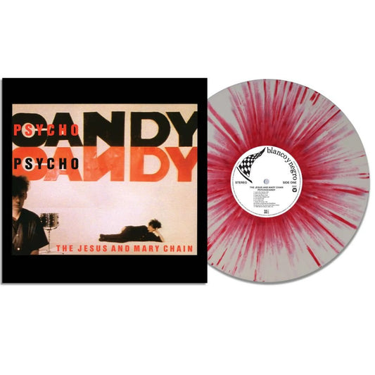 The Jesus and Mary Chain - Psychocandy - White and Red Splatter {vinyl LP}