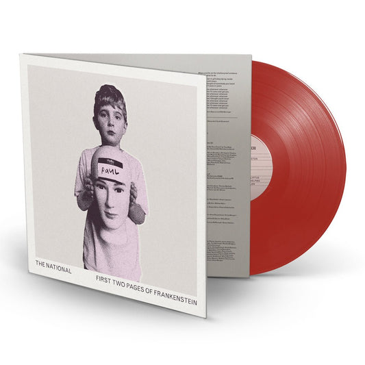 The National - First Two Pages Of Frankenstein - Red {vinyl LP}