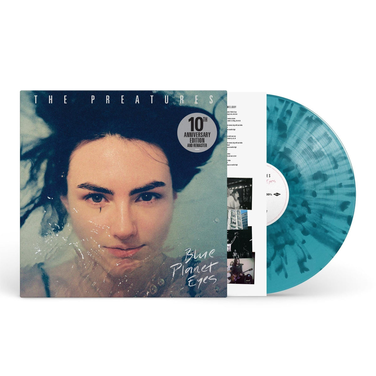 The Preatures - Blue Planet Eyes - 10th Anniversary Electric Blue Transparent Glitter {vinyl LP}