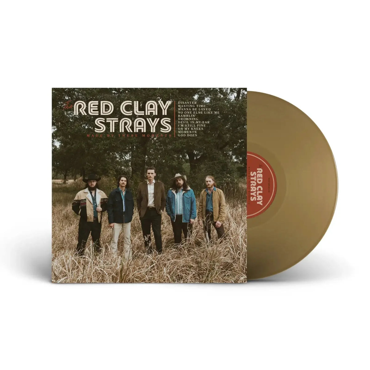 The Red Clay Strays - Made By These Moments - Gold  {vinyl LP}