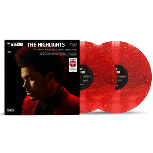 The Weekend - The Highlights - Red Sparkle Vinyl LP Record