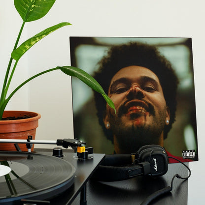 The Weeknd - After Hours - Clear & Red Splatter Vinyl LP Record