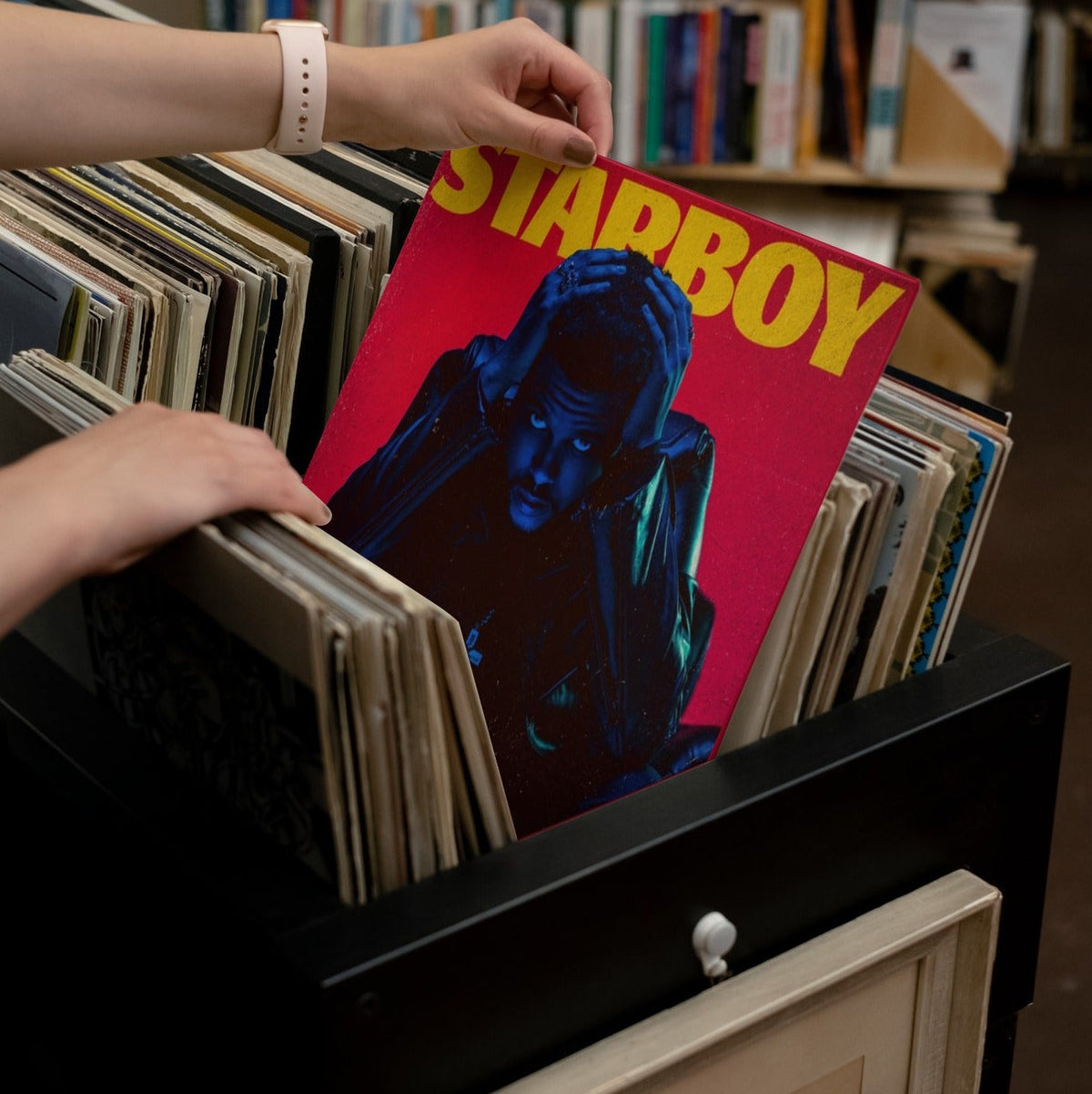 The Weeknd - Starboy - Translucent Red  {vinyl LP}