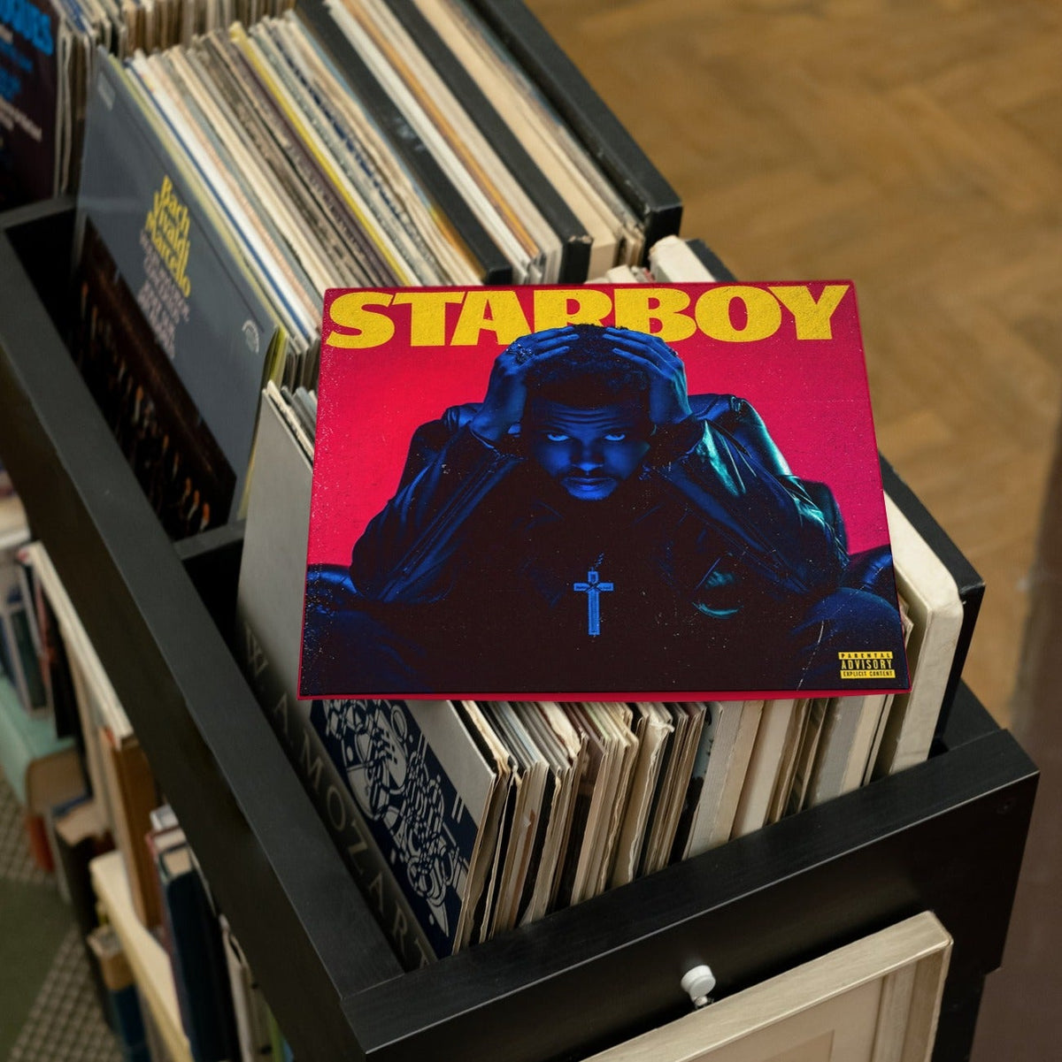 The Weeknd - Starboy - Translucent Red  {vinyl LP}