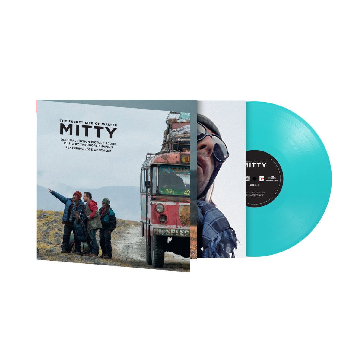 Theodore Shapiro & José González - The Secret Life of Walter Mitty: Original Motion Picture Score - Turquoise {vinyl LP}
